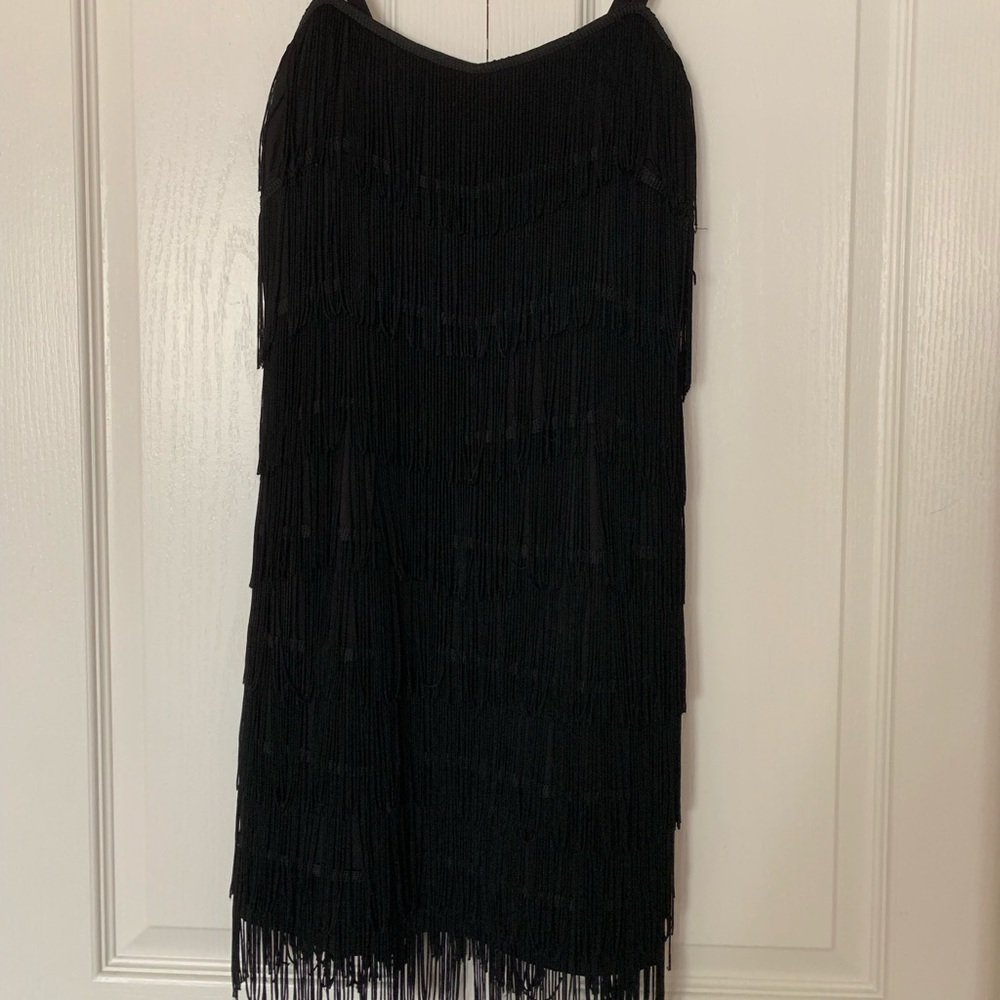 Love Culture Black Flapper Dress